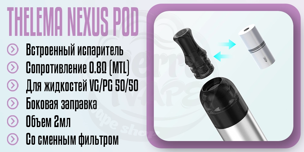 Картридж Lost Vape Thelema Nexus Pod Cartridge 2ml