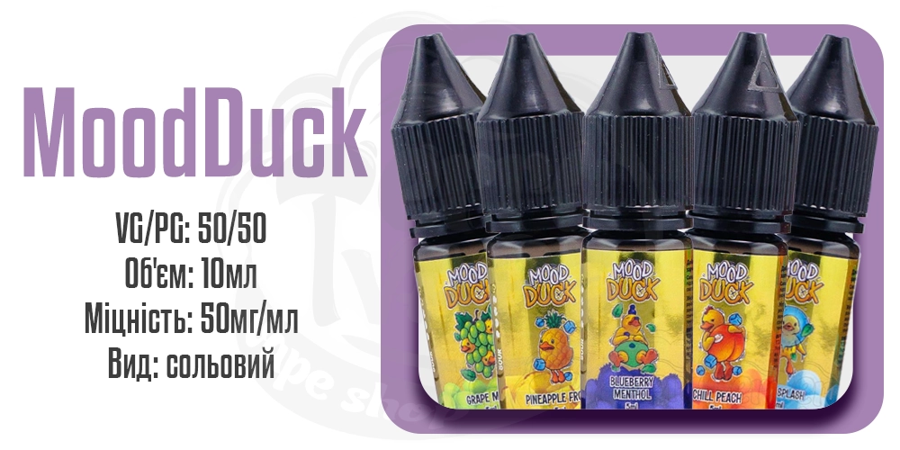 Параметри набору MoodDuck Salt