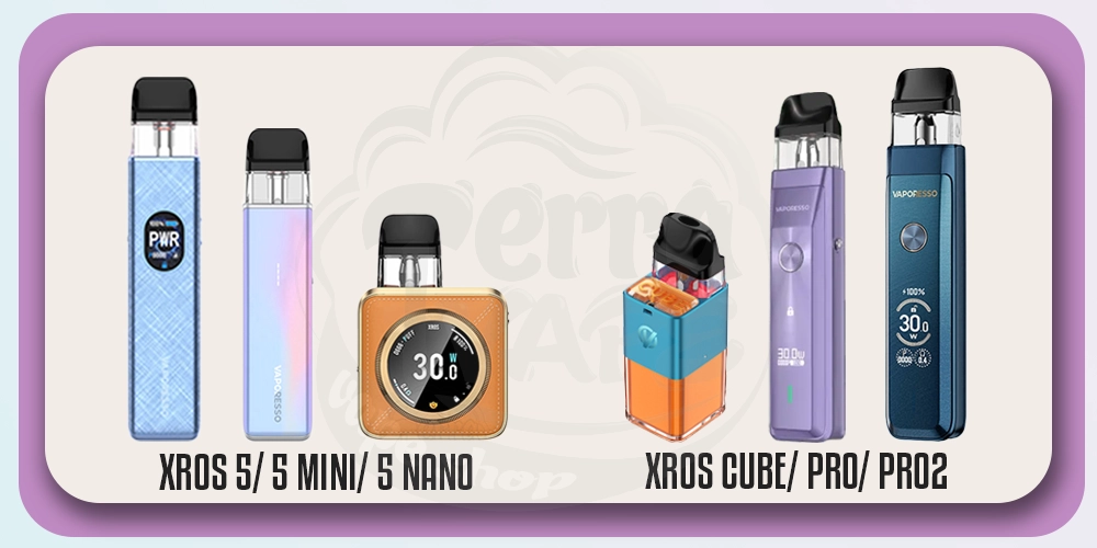 Под-системи серії Vaporesso XROS