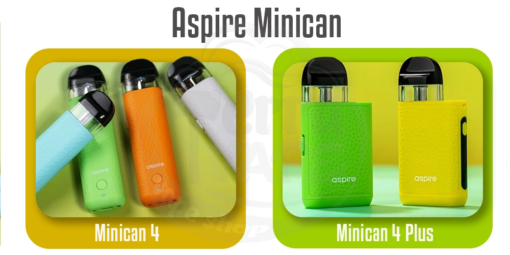 Види пристроїв Aspire Minican